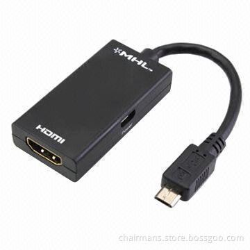 MHL to HDMI® Adapter with 192kHz Audio Transmission